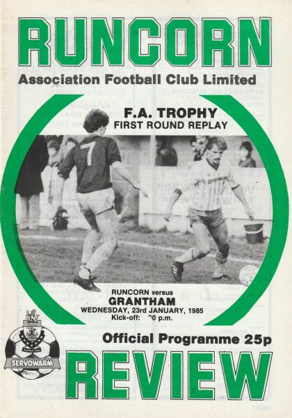 Runcorn v Grantham 23-Jan-1985