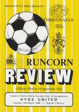 Runcorn v Hyde United 14-Mar-1989