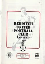 Redditch United v Kidderminster Harriers  01-Feb-1995