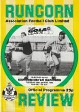 Runcorn v Kidderminster Harriers 26-Mar-1985