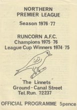Runcorn v Lancaster City 22-Mar-1977