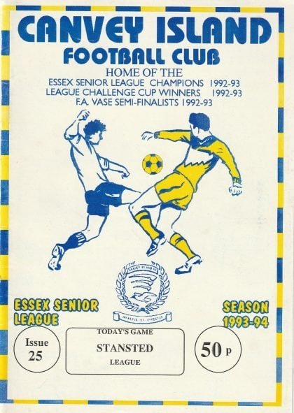 Canvey Island v Stansted 12-Mar-1994