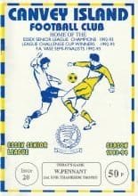Canvey Island v Walthamstow Pennant 01-Feb-1994