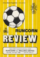 Runcorn v Welling United 02-Apr-1988