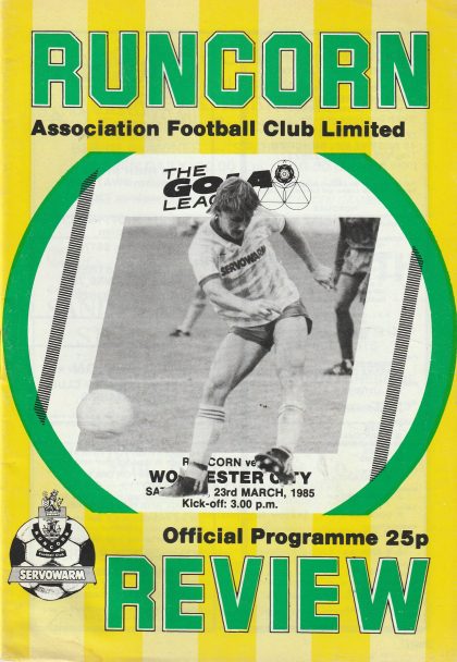 Runcorn v Worcester City 23-Mar-1985
