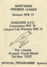 Runcorn v Worksop Town 11-Sep-1976