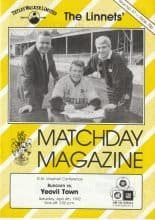 Runcorn v Yeovil Town 04-Apr-1992