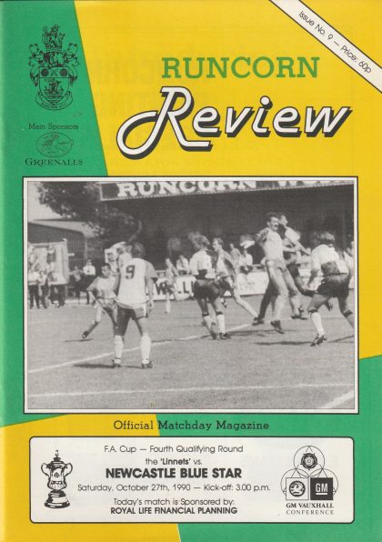 Runcorn v Newcastle Blue Star 27-Oct-1990