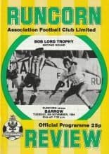 Runcorn v Barrow 06-Nov-1984