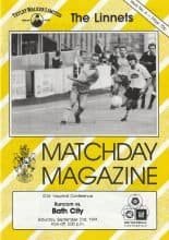 Runcorn v Bath City 21-Sep-1991