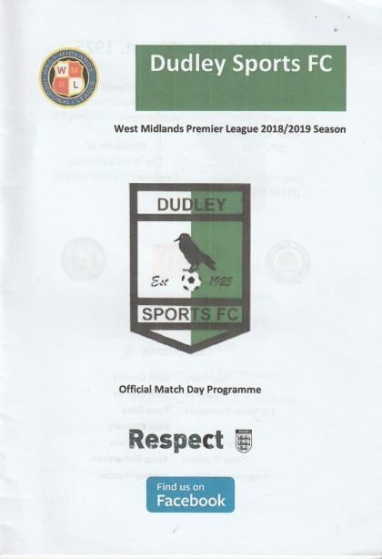 Dudley Sports v Bewdley Town 2018-19