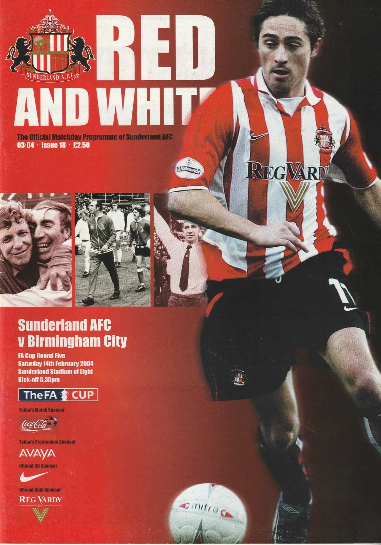 Sunderland v Birmingham City 14-Feb-2004
