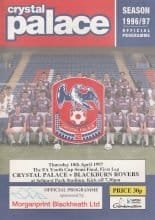 Crystal Palace Youth v Blackburn Rovers Youth 10-Apr-1997