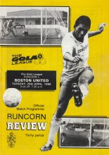 Runcorn v Boston United 29-Apr-1986