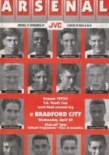 Arsenal Youth v Bradford City Youth 20-Apr-1994