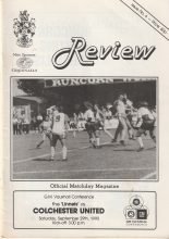 Runcorn v Colchester United 29-Sep-1990