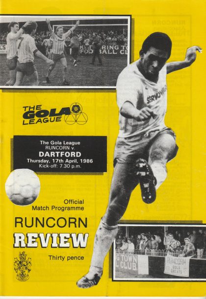 Runcorn v Dartford 17-Apr-1986