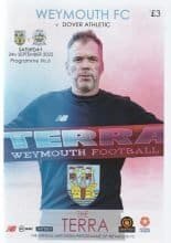Weymouth v Dover Athletic 24-Sep-2022