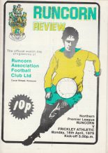 Runcorn v Frickley Athletic 16-Apr-1979