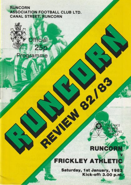 Runcorn v Frickley Athletic 01-Jan-1983