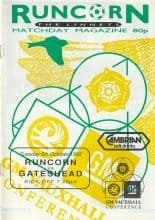 Runcorn v Gateshead 06-Oct-1992