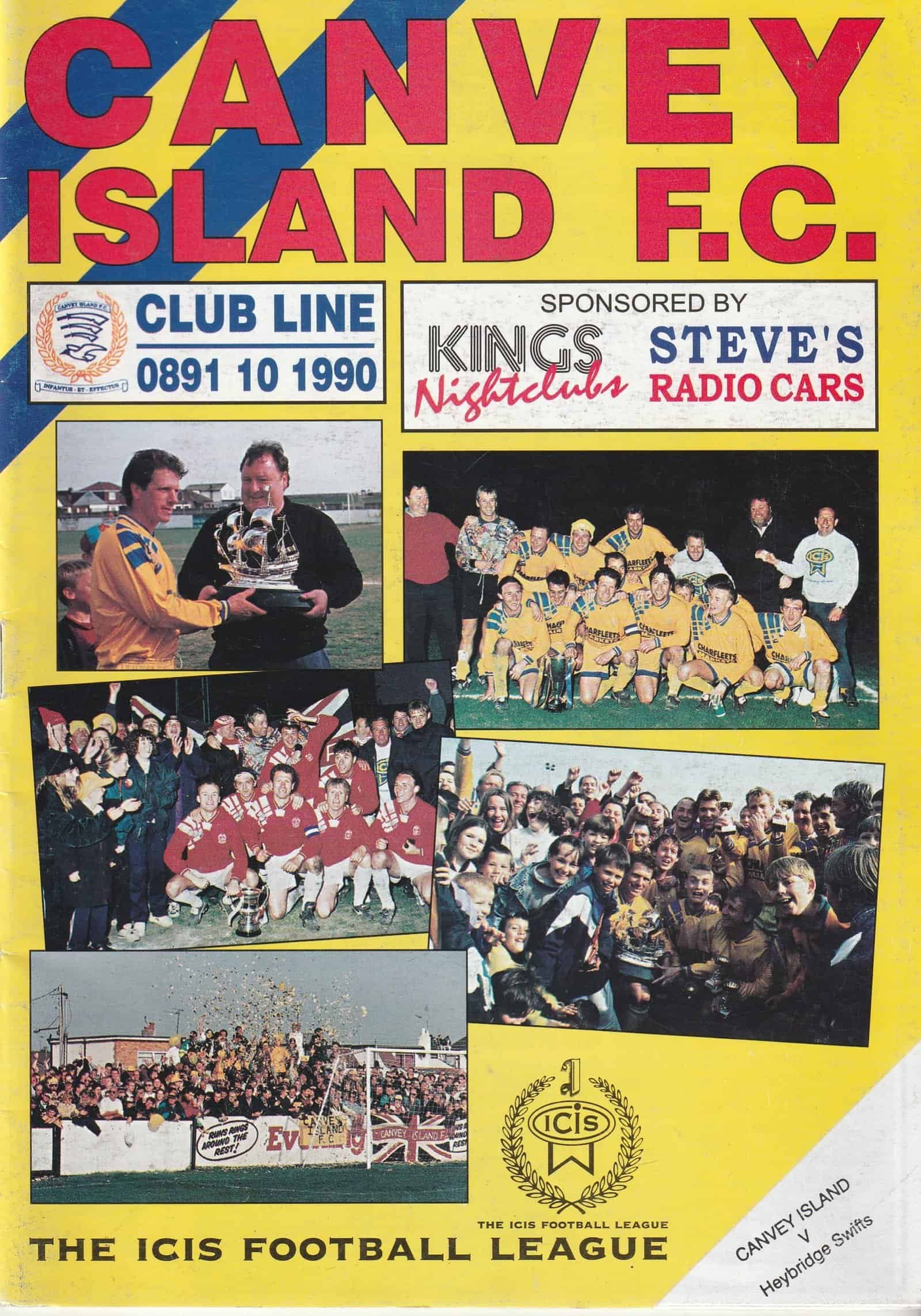 Canvey Island v Heybridge Swifts 19-Oct-1996