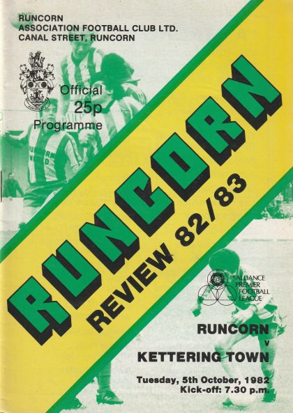Runcorn v Kettering Town 05-Oct-1982