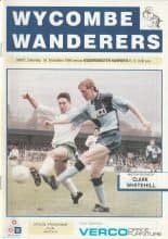 Wycombe Wanderers v Kidderminster Harriers 01-Dec-1990