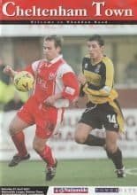 Cheltenham Town v Kidderminster Harriers 21-Apr-2001