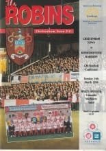 Cheltenham Town v Kidderminster Harriers 24-Mar-1998
