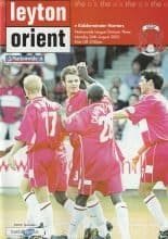 Leyton Orient v Kidderminster Harriers 26-Aug-2002