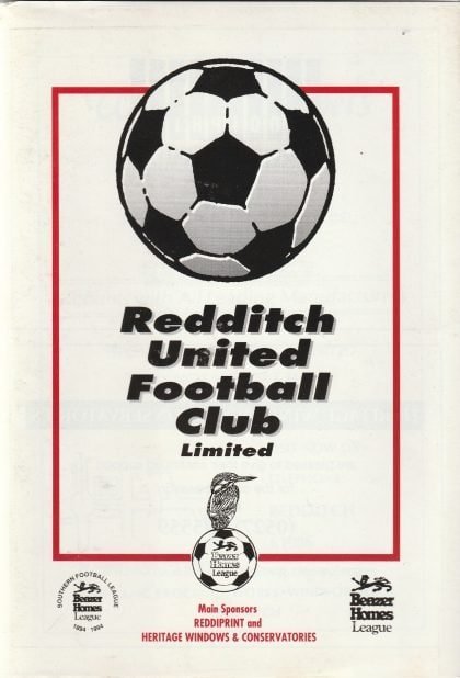Redditch United v Kidderminster Harriers  29-Mar-1994