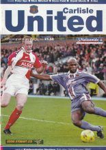 Carlisle United v Kidderminster Harriers  03-Feb-2001