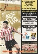Morecambe v Kidderminster Harriers  04-May-1996