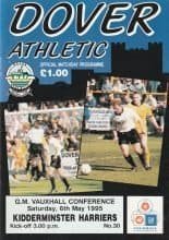 Dover Athletic v Kidderminster Harriers 06-May-1995