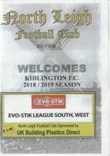 North Leigh v Kidlington 19-Feb-2019