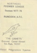 Runcorn v Lancaster City 23-Jan-1978