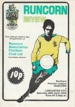 Runcorn v Lancaster City 28-Apr-1979