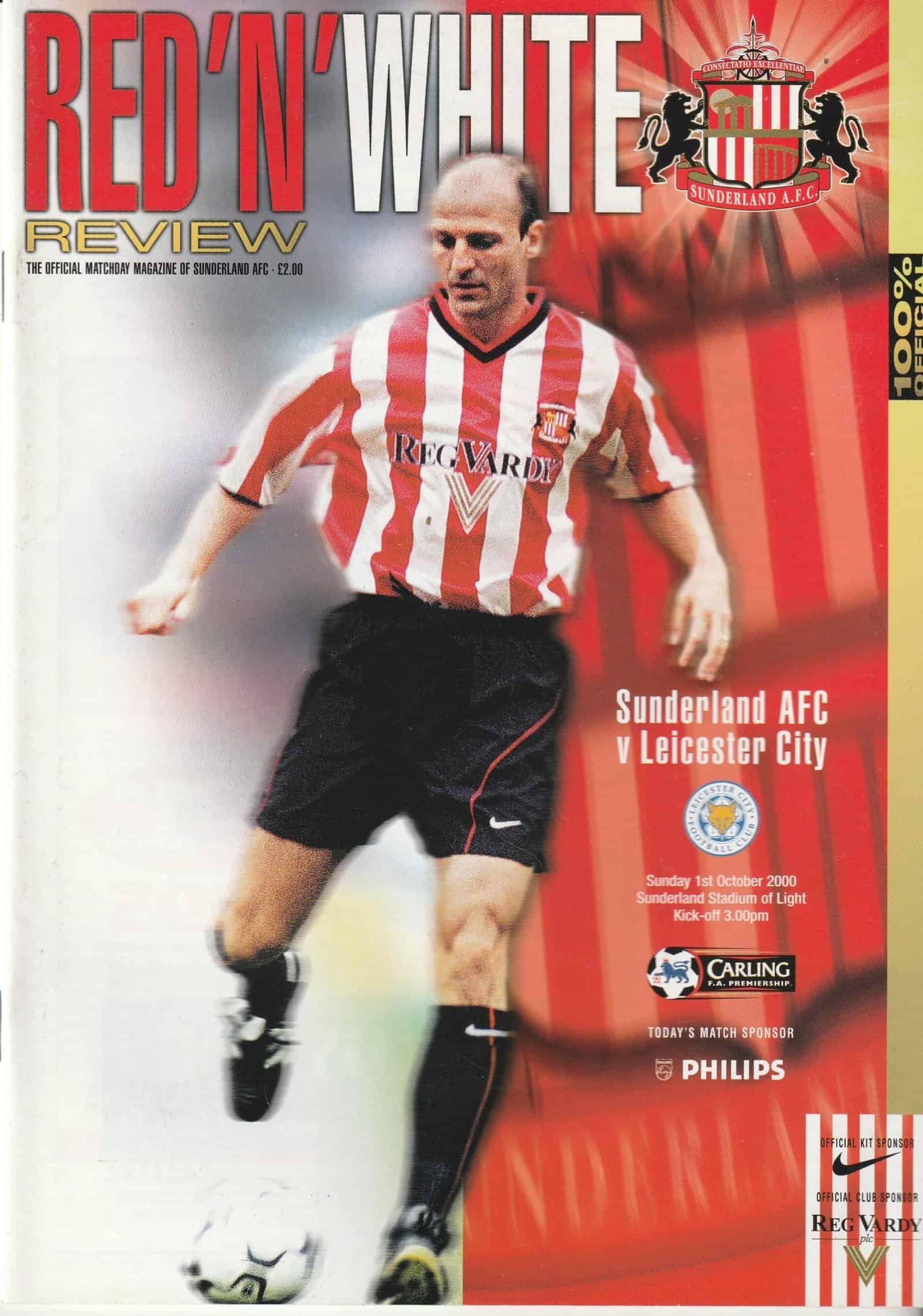 Sunderland v Leicester City 01-Oct-2000