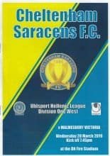 Cheltenham Saracens v Malmesbury Victoria 20-Mar-2019