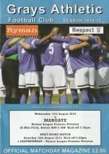 Grays Athletic v Margate 13-Aug-2014