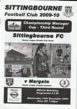 Sittingbourne v Margate 16-Dec-2009