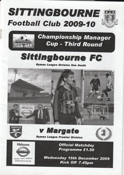 Sittingbourne v Margate 16-Dec-2009