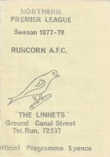 Runcorn v Northwich Victoria 02-Jan-1978