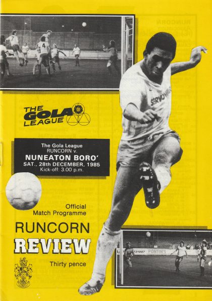 Runcorn v Nuneaton Borough 28-Dec-1985