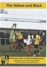 Wincanton Town v Oldland Abbotonians  21-Jan-2022