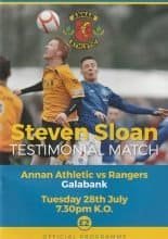 Annan Athletic v Glasgow Rangers 28-Jul-2015