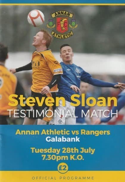 Annan Athletic v Glasgow Rangers 28-Jul-2015
