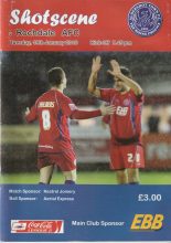 Aldershot Town v Rochdale 19-Jan-2010