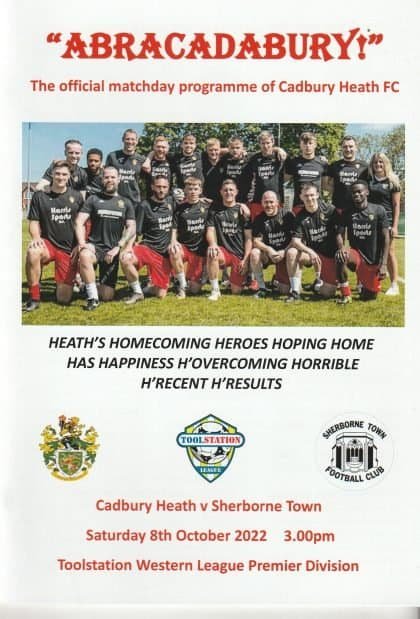 Cadbury Heath v Sherborne Town  08-Oct-2022